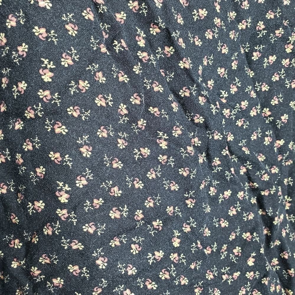 WAYF printed long sleeve floral mini dress medium - Picture 4 of 12